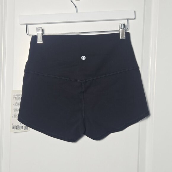 NWT Lululemon Align High-Rise Short 2" - 8 Black - Picture 4 of 8
